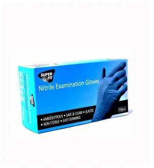 Produk Essential - COVID-19 4 Nitrile Examination Gloves Webpage